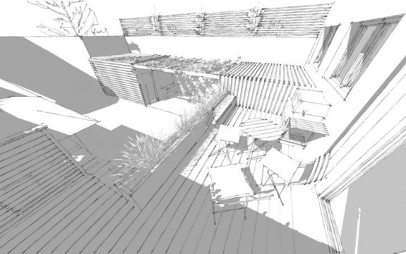 Architectural Sketch.