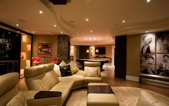 A full construction team all working together on your basement conversion A full construction team all working together on your basement conversion